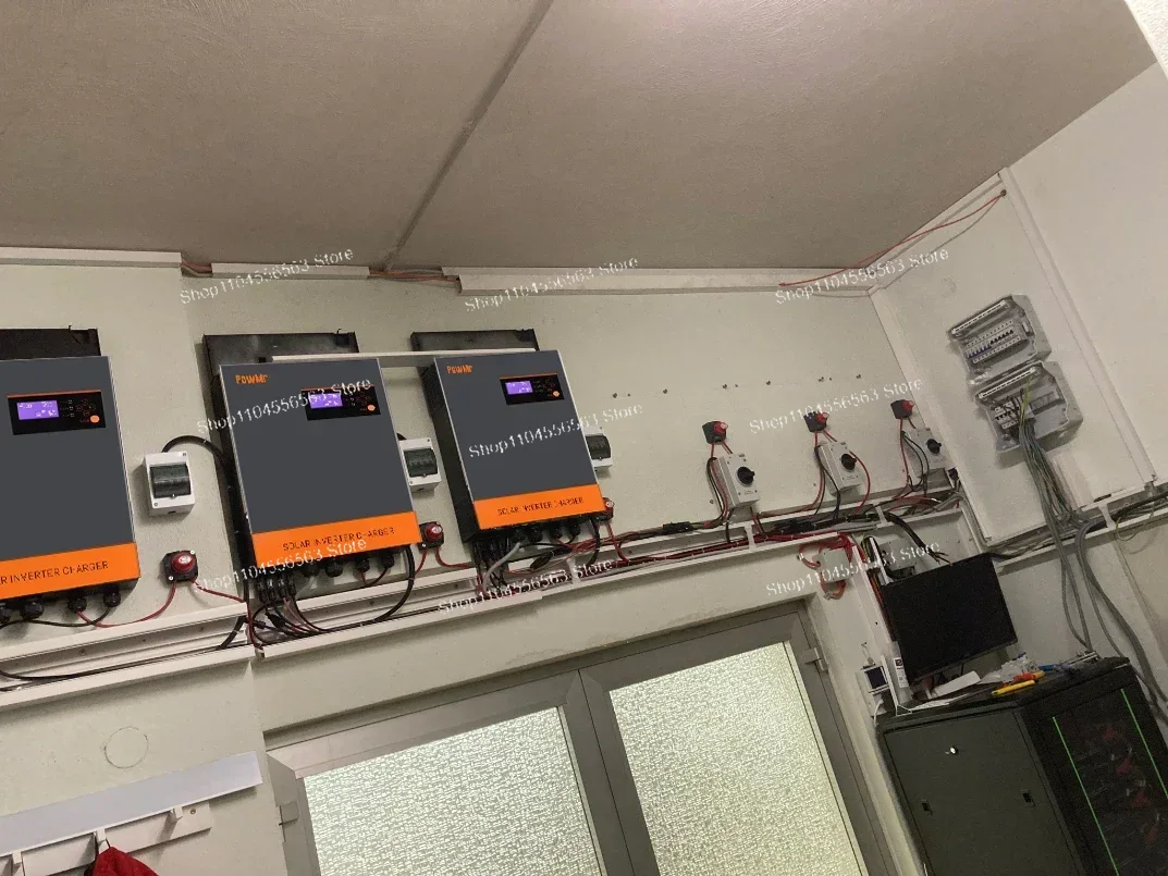 Hybrid Solar Inverter 5.5Kw Mppt 48V - عاكس شمسي هجين 5.5KW 3 مراحل