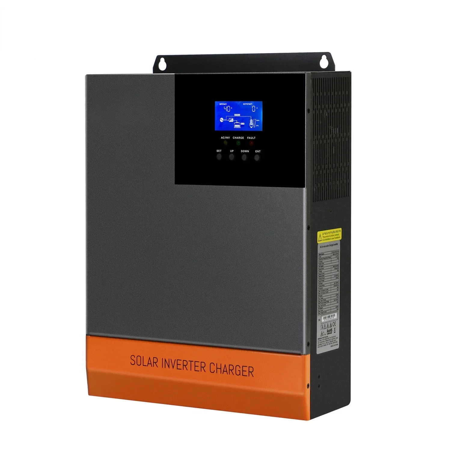 Hybrid Solar Inverter 5.5Kw Mppt 48V - 5.5kW MPPT 100A بصري 220 فولت
