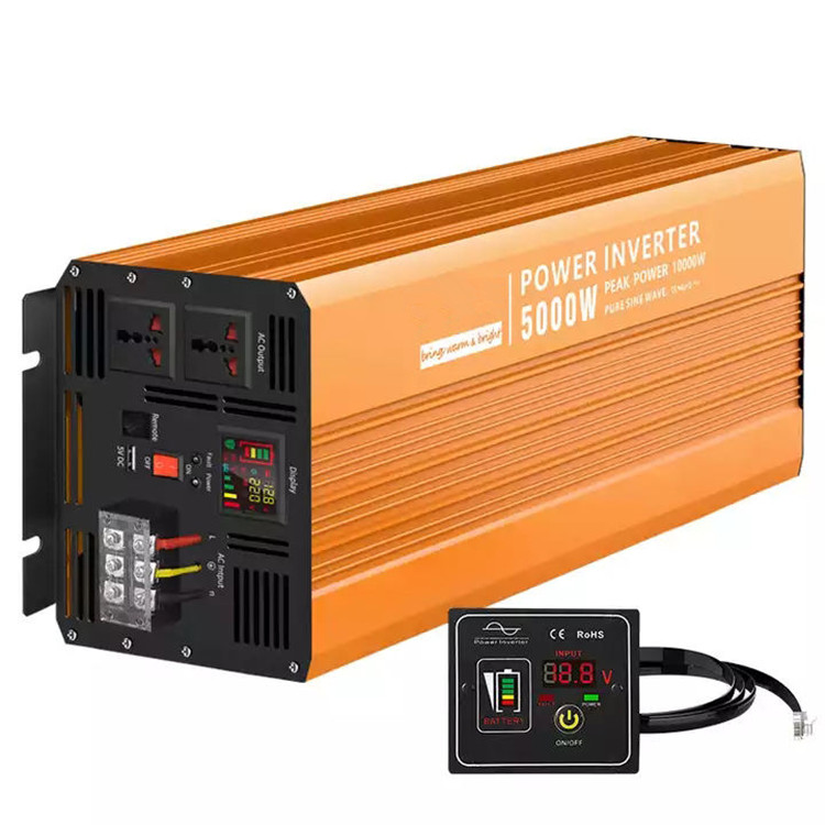 Pure Sine Wave Inverter 5000W 48V 220V - محول طاقة شمسي نقي بقدرة 5000