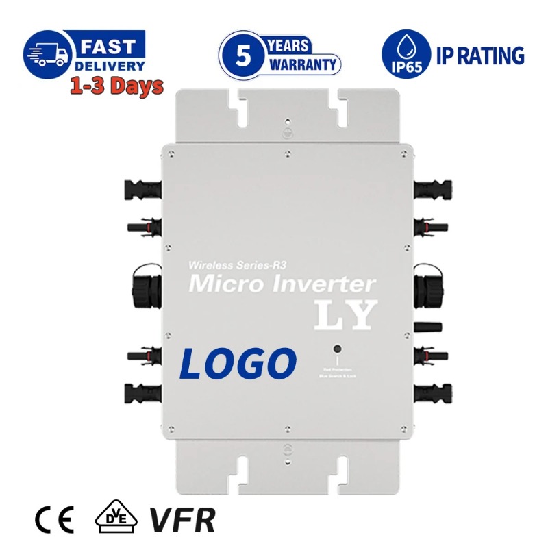 Micro Inverter 1400W Solar Grid Tie - مقاوم للماء الشمسية شبكة التعادل Microinverter