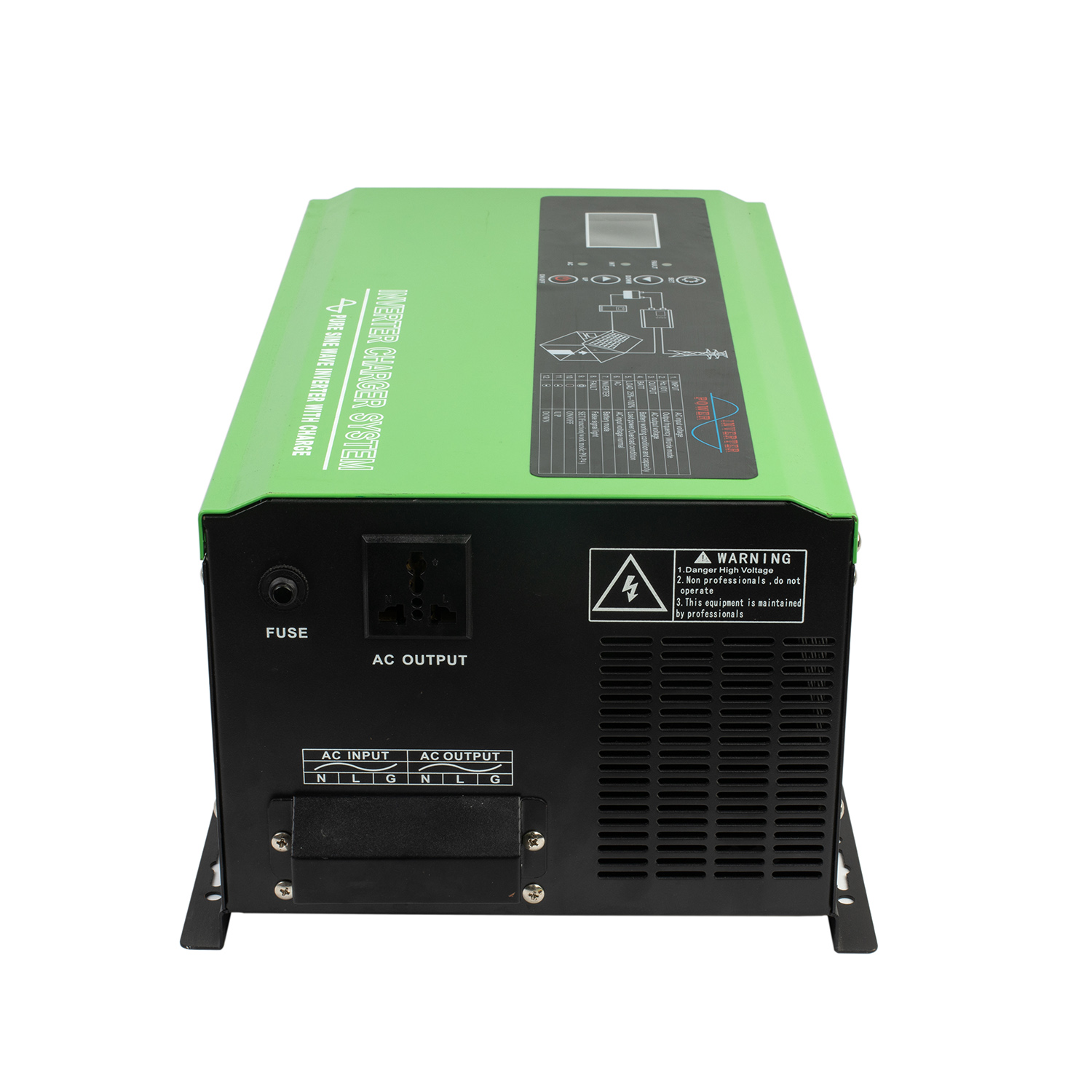 محول طاقة شمسية خارج الشبكة بم - مراجعة Off Grid Solar Inverter 48V 6000W وسعره