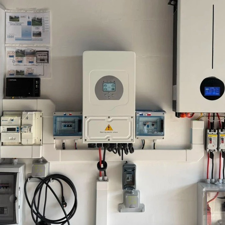عاكس شمسي هجين ثلاثي الطور من  - مراجعة Mppt Hybrid Inverter 48V 8Kw 3 Phase وسعره