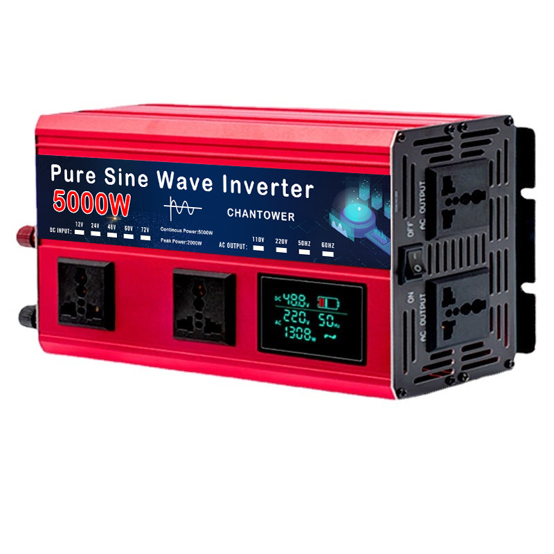 4000 واط/5000 واط/5500 واط نقي - مراجعة Pure Sine Wave Inverter 5000W 48V 220V وسعره