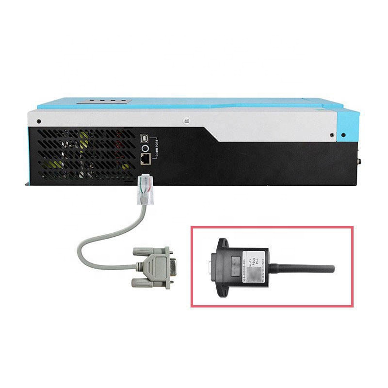 محول طاقة شمسية هجين 12 فولت/2 - مراجعة Hybrid Solar Inverter 5.5Kw Mppt 48V وسعره