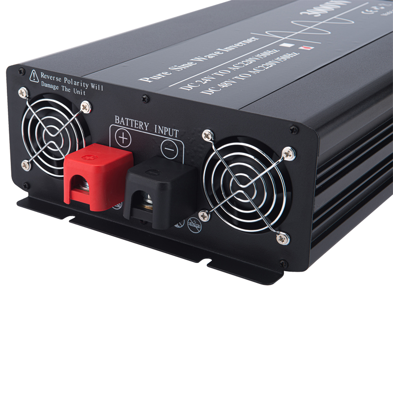 3000 واط 12 فولت 24 فولت 48 فو - مراجعة Lifepo4 Solar Inverter 24V 3000W وسعره