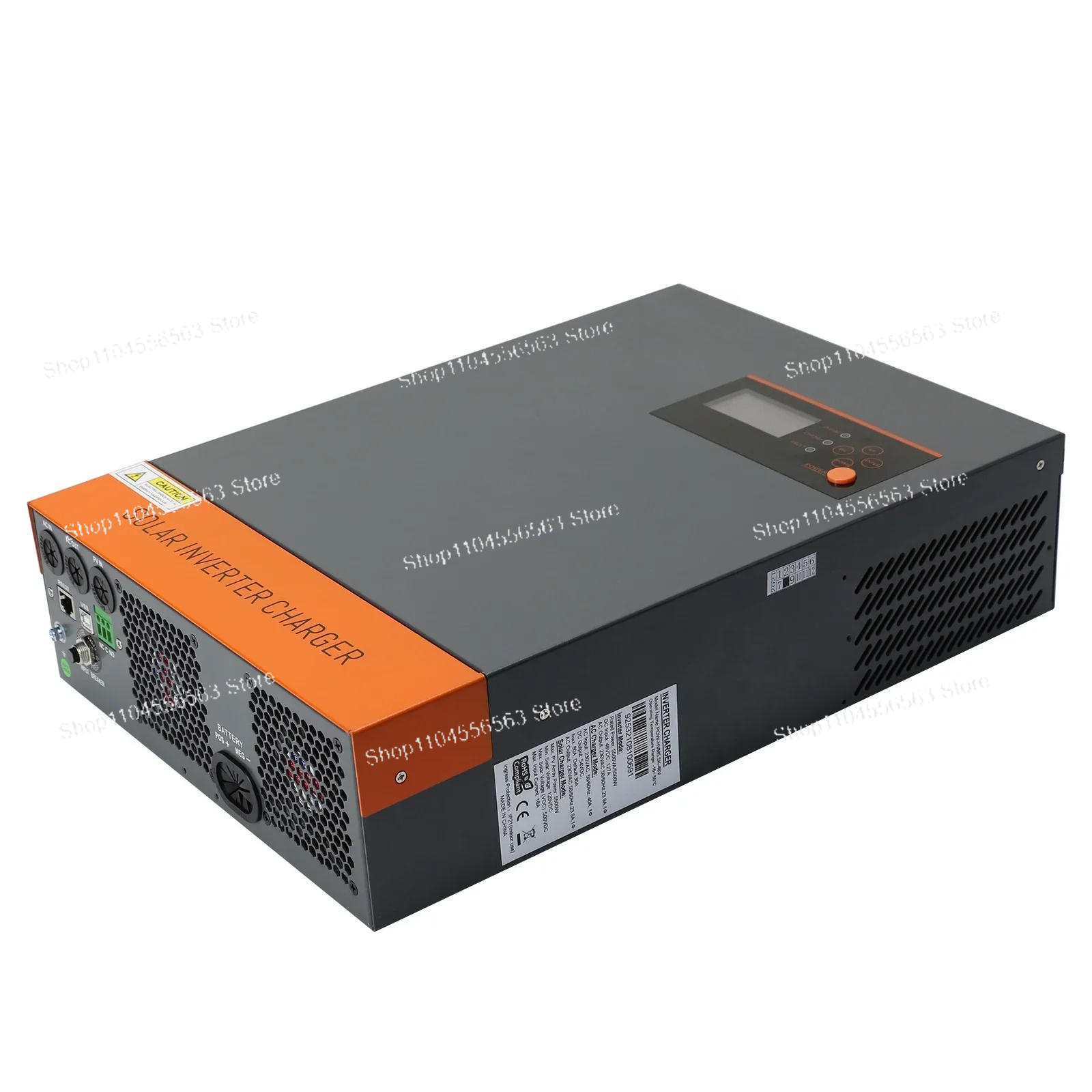 عاكس شمسي هجين ثلاثي الطور 5.5 - مراجعة Hybrid Solar Inverter 5.5Kw Mppt 48V وسعره