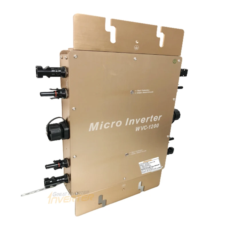 1400 واط مايكرو لوحة طاقة شمسي - مراجعة Micro Inverter 1400W Solar Grid Tie وسعره