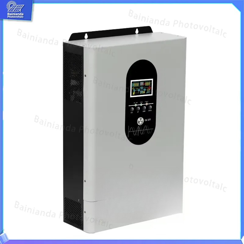 عاكس طاقة شمسية هجين 3 كيلو وا - مراجعة Hybrid Solar Inverter 5.5Kw Mppt 48V وسعره