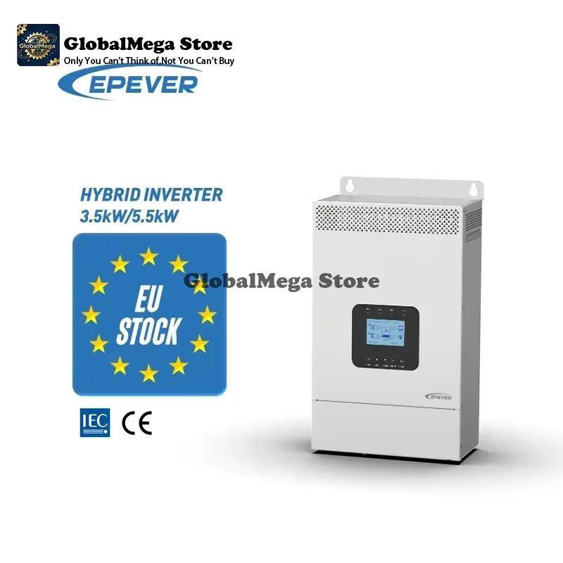 أحدث محول طاقة شمسية هجين خارج - مراجعة Hybrid Solar Inverter 5.5Kw Mppt 48V وسعره