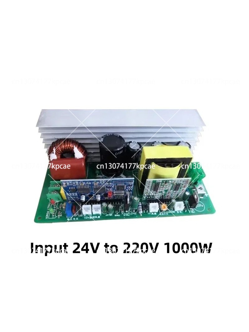محول طاقة نقي بتردد موجي جيبي  - مراجعة Pure Sine Wave Inverter Board 24V 48V وسعره