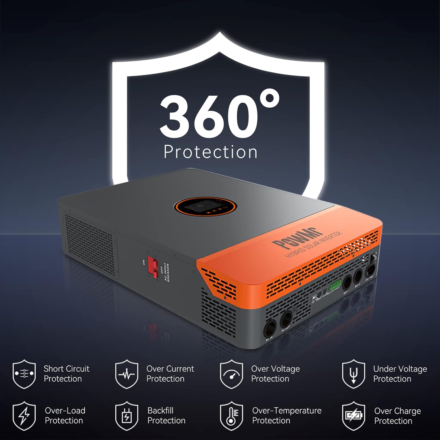 PowMr 10KW سبليت المرحلة العاك - مراجعة Split Phase Inverter 10Kw 110V 220V وسعره