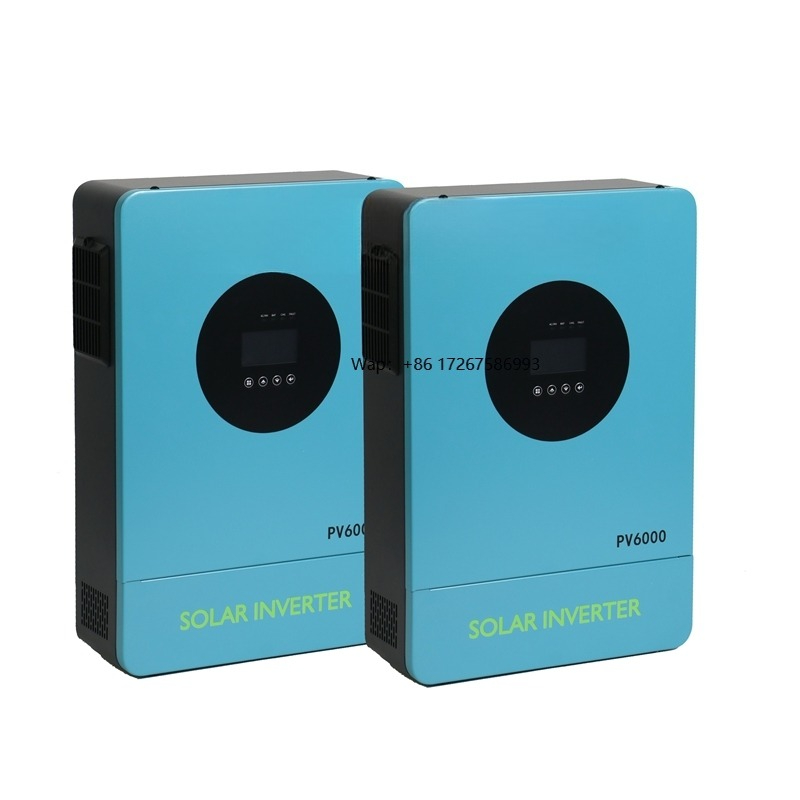 48 فولت شبكة عاكس هجين 220 فول - مراجعة Hybrid Solar Inverter 5.5Kw Mppt 48V وسعره