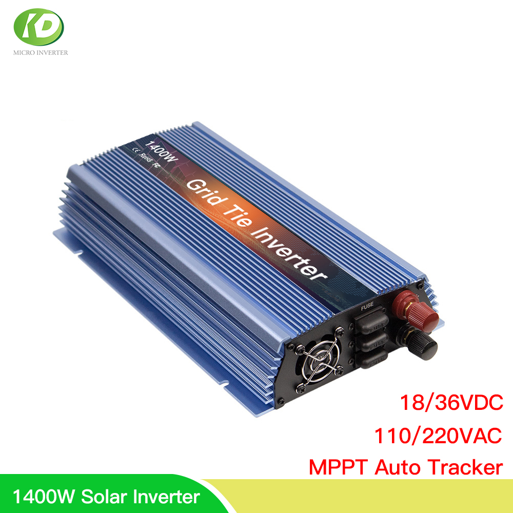 18 فولت 24 فولت 36 فولت 1400 و - مراجعة Micro Inverter 1400W Solar Grid Tie وسعره